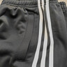 阿迪达斯（adidas）长裤男女秋冬宽松透气直筒裤跑步运动防风休闲裤  黑白 3XL 实拍图