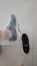 博沃尼克防雨鞋套加厚底便携式防水防滑耐磨雨靴套透明平底白色XL 40-41 实拍图