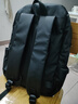 瑞士军刀（SWISSGEAR）新款双肩包男潮休闲大容量旅行包韩版男士背包商务电脑包学生书包 黑色 实拍图