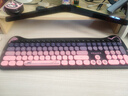 联想生态品牌异能者无线键鼠套装 轻音键盘鼠标长续航台式机/小新适用可爱女生七夕礼物键盘鼠标黑莓粉 实拍图