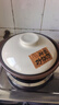 京严古砂锅家用煲汤炖锅耐高温干烧不裂陶瓷砂锅商用煲汤煲仔锅陶瓷煲 带盖【2-4人用】砂锅煲干烧 1900ml 干烧不裂丨破损补发丨当/日次达 实拍图