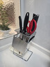 美厨物语不锈钢刀架厨房置物架菜刀筷菜板刀具置物架用具多功能收纳架子 实拍图