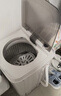 志高（CHIGO）脱水机甩干机小型迷你家用甩干桶出租房宿舍大容量单杠脱水桶烘干一体 9.8烘干【不锈钢内桶加蓝光】质保3年 实拍图