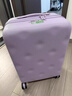 不莱玫行李箱拉杆箱旅行箱子大容量女学生男出国托运26英寸密码箱 紫色 实拍图