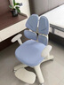 护童（Totguard）儿童学习椅可调节升降学生正姿四背坐姿椅 G985_奇思蓝 带脚踏 实拍图