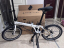 大行（DAHON）折叠自行车20英寸8级变速经典P8单车KBC083 白色经典版--京仓 实拍图