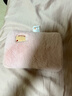 彩虹暖手宝热水袋电热暖手宝暖肚子暖水袋暖脚暖身暖手宝宝充电 粉色 实拍图