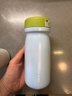 炊大皇316L不锈钢保温杯便携口袋杯子保冷小巧超轻外出350ml（冰雾蓝） 实拍图