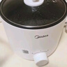 美的（Midea）电煮锅 宿舍小锅 小电锅 学生寝室一体泡面火锅多功能 不锈钢0涂层 电蒸锅 电热锅 XZE1614 配蒸笼 实拍图