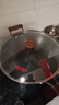 中康铁锅炒锅不粘锅经典款深氮极铁锅圆底精铁无涂层防锈明火燃气34cm 实拍图