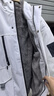 啄木鸟加绒加厚棉服外套男秋冬季2025新款男士棉衣袄休闲防寒羽面包绒服 09白色加绒 (保暖不臃肿) XL (建议140-160斤) 实拍图