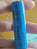 倍量（Doublepow）18650锂电池5550mWh尖头1节3.7V-4.2V通用可充电锂电池强光手电筒专用 实拍图