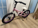 优贝（RoyalBaby）儿童自行车5-9岁男女学生通勤镁合金单车月亮系列 宇航员18寸粉色 实拍图