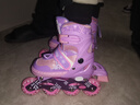 迪士尼（Disney）轮滑鞋儿童溜冰鞋男女童初学可调节专业旱冰滑冰鞋冰雪送礼物 实拍图