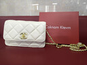 CoknamKtevm包包女款轻奢侈品大牌新款女士单肩斜挎小香风时尚金球送女友老婆 米白G锁-七夕情人节时尚生日礼物礼盒装 实拍图