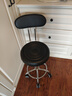 华恺之星 吧台椅家用升降吧台凳酒吧椅接待椅转椅子HK106黑色靠背款 实拍图