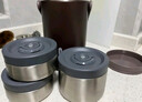 九阳（Joyoung）保温提锅2L大容量真空保温桶多层焖烧便携便当饭盒B20T-WR765(棕) 实拍图