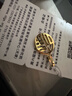 周六福岁岁有福5G工艺黄金吊坠女生日礼物计价A0410277 不含链约0.85g 实拍图
