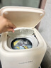 荣事达（Royalstar）全自动洗烘一体迷你内衣裤懒人小型波轮洗衣机母婴洗袜子机高温煮洗杀菌以旧换新国家补贴20% 【蛋可白新升级蓝光款】不锈钢内桶波轮+脱水更出色 实拍图