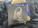 iKF King S 2.0【APP多档降噪】主动降噪头戴式耳机 金标无线蓝牙耳机带麦克风游戏fps电竞有线电脑 青春版-云岩白-ANC降噪+70h续航 标配  支持APP 实拍图