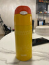 膳魔师（THERMOS）儿童保温杯 400ml 进口保温保冷吸管杯 水杯 FHL-400F 黄色米菲款 实拍图