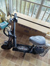 永久电动滑板车便携两轮代步车电瓶车迷你小型代驾折叠电动车锂电池 48V黑/45-55KM旗舰版强动力 实拍图