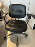 宜家（IKEA）阿勒夫耶正品人体工学椅办公椅真皮电脑椅商务老板椅家用休闲椅 黑色(真皮) 实拍图