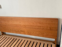 小半（HALF HOUSE）实木床双人床北欧日式小户型卧室简约樱桃木床家具1.5*2米稳稳床 实拍图