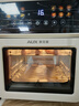 奥克斯（AUX）电烤箱2025新款空气烘焙发酵家用型多功能烤箱微波炉一体机 【米白色】新款智能触屏多功能一体机 10.5L 实拍图
