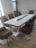 高档烤漆会议桌长桌大中型办公室简约现代会议桌培训洽谈桌椅组合 定制联系客服【包送安】 实拍图