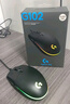 罗技（G）G102第二代游戏鼠标 RGB流光灯效鼠标 轻量化  游戏级8000DPI传感器 黑色 200-8000DPI 实拍图