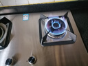 能率（NORITZ）燃气灶双灶家用5.2kW猛火 易洁耐用不锈钢面板台嵌两用 不锈钢63%高热效率天然气JZT-EZ01 实拍图