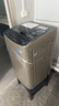 志高（CHIGO）全自动洗衣机 家用小型波轮 洗脱一体机大容量 公寓宿舍出租房 15KG咖啡金【蓝光洗护+风干洁桶+强电机】 实拍图