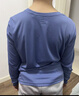 迪卡侬儿童速干透气运动长袖上衣板岩蓝14-15岁161-172cm-4364649 实拍图