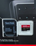 闪迪（SanDisk）128GB TF(MicroSD)内存卡 4K极速金卡A2 V30 U3行车记录仪 运动相机无人机 监控存储卡 读190MB/s 实拍图