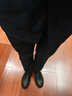 利郎男裤四面弹休闲裤男春季纯色商务弹力舒适通勤上班男士裤子长裤 黑色 33 (175/84A) 实拍图