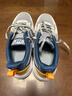 361°男鞋运动鞋男跑步鞋秋季休闲轻便学生户外男士综训通勤鞋子男 太空灰/工业蓝-2 39 实拍图