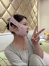 DIKTT德国v脸神器面罩提拉紧致睡觉绷带女瘦脸睡眠美容仪瘦脖子双下巴家用脸部下垂提拉神器法令纹提升 【3.0防滑款】粉色法令纹面罩 自由调节 实拍图