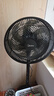 美的（Midea）电风扇家用7叶落地扇摇头电风扇循卧室宿舍轻音风扇台式桌面小型风扇台地两用升级款 黑色丨7叶台地两用 实拍图
