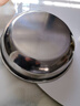 【不锈钢】和面盆厨房烘焙家用火锅盆洗菜打蛋汤锅盆醒面盆料理盆 32cm【热卖款】不锈钢 和面盆 实拍图