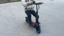 希洛普（SEALUP） 锂电池电动滑板车 便携可折叠电动车 代驾两轮代步车迷你电动车 36V黑/朝阳真空胎/3C金宇星/30-40km 实拍图