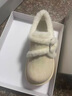 逸兰朵松糕厚底勃肯棉鞋女冬季外穿2025新款小个子增高复古百搭保暖棉鞋 米白色加绒 37 (235mm) 实拍图