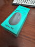 罗技（Logitech）M196 无线蓝牙鼠标 办公鼠标 笔记本商务办公家用 小巧便携 对称手型 石墨灰 实拍图