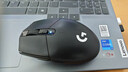 罗技（G）304 LIGHTSPEED无线鼠标 游戏鼠标 轻质便携 鼠标宏 绝地求生FPS英雄联盟吃鸡 生日礼物 黑色 实拍图