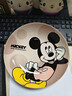 迪士尼8英寸深盘子可爱卡通陶瓷釉下彩耐高温盛儿童少女好看菜盘 乐悠8寸盘-米奇 无规格 实拍图