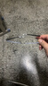 普莱斯（pulais）近视眼镜框可配度数纯钛金属高端商务半框超轻8g男士眼镜架19897B 实拍图