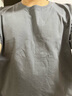 【京东直采】男士圆领短袖特级纯棉t恤短袖女服装真5折专场 白色（短袖） M （95-110） 实拍图