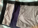 南极人男士内裤男式纯棉平角裤头抗菌防螨透气四角男生短裤衩4条XL 实拍图