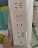 得力（deli）3C认证国标安全插座 插排/插线板/接线板/排插/拖线板 总控开关 儿童保护门 3组合孔5米 18274(05) 实拍图