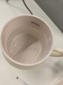 JIEXG养生壶 热牛奶杯 养生杯 煮茶花茶银耳静音 热牛奶神器烧水壶办公室烧水杯 热奶杯 0.8L 【升级容量】多功能炖煮 实拍图